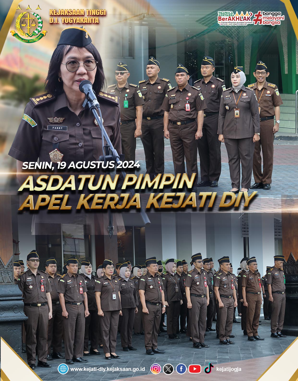 Asdatun DIY memimpin Apel Kerja – KEJAKSAAN TINGGI DAERAH ISTIMEWA ...